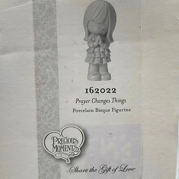 2016 Precious Moments Prayers Changes Things Porcelain Figurine - Picture 3 of 3